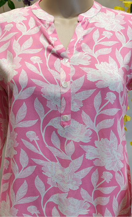 Pink Petal Short Top