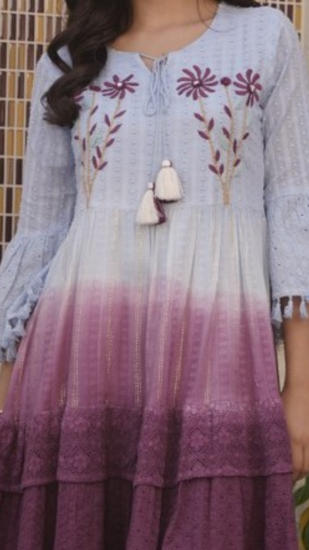 Lavender Ombre Frock