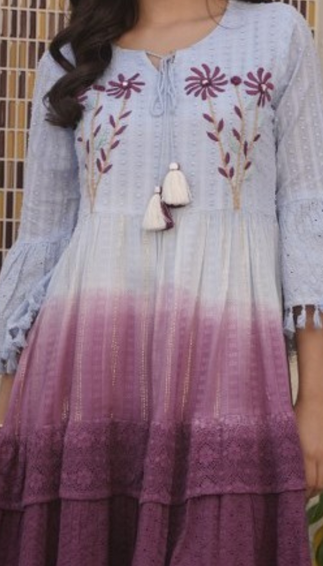 Lavender Ombre Frock