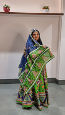 Green With Blue / Free Size