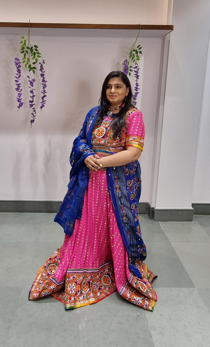 Kachhi Glow Chaniya Choli Set