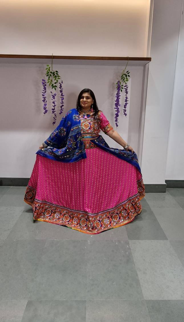 Kachhi Glow Chaniya Choli Set