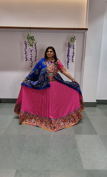 Kachhi Glow Chaniya Choli Set