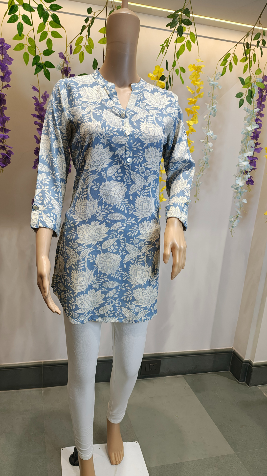 Floral Breeze Short Top