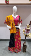 Pink with Yellow / Free Size