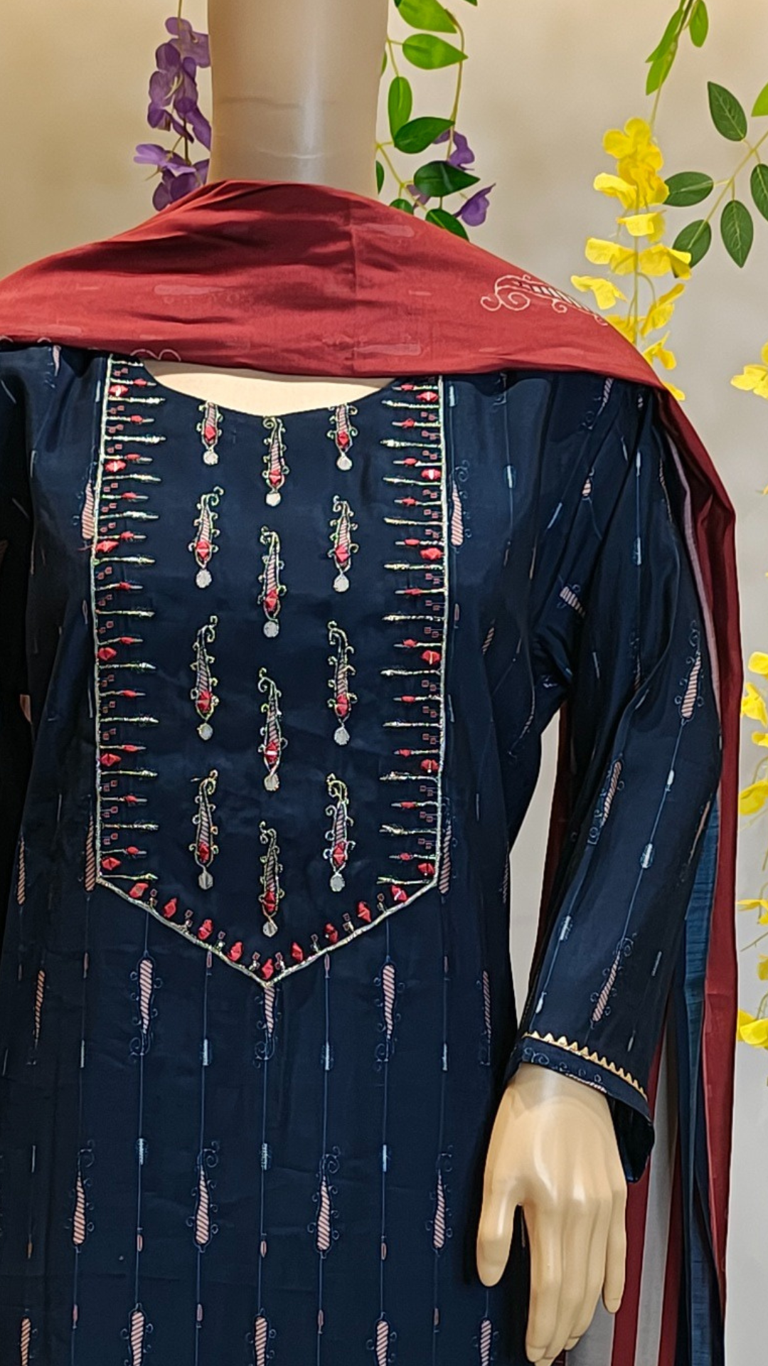 Eclipse Grace Cotton Punjabi Suit