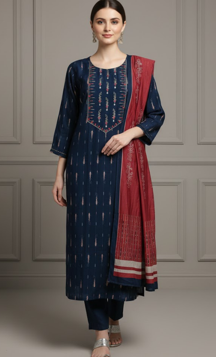 Eclipse Grace Cotton Punjabi Suit