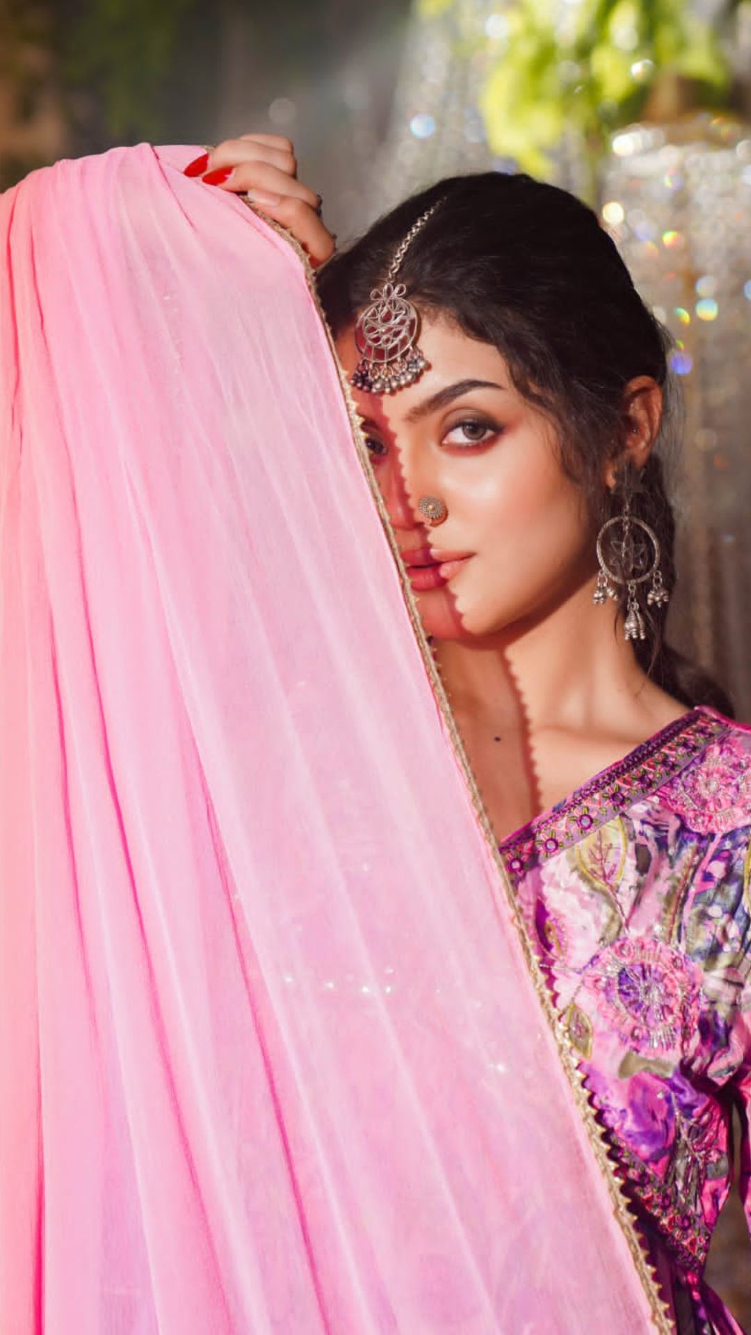 Orchid Blossom Punjabi Suit
