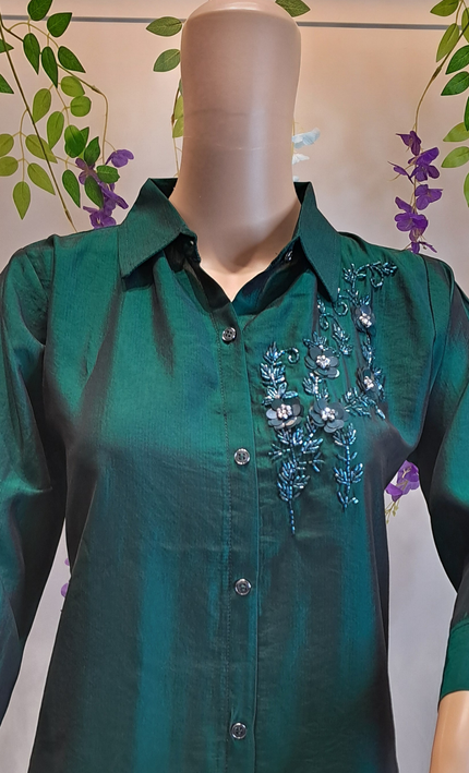 Jade Majesty Silk Ensemble