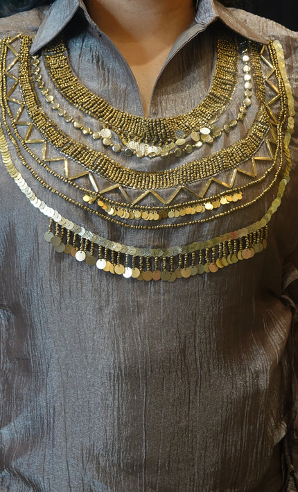 Elegant Grey Co-ord Set | Minimal Chic Style for Everyday & Festive Wear