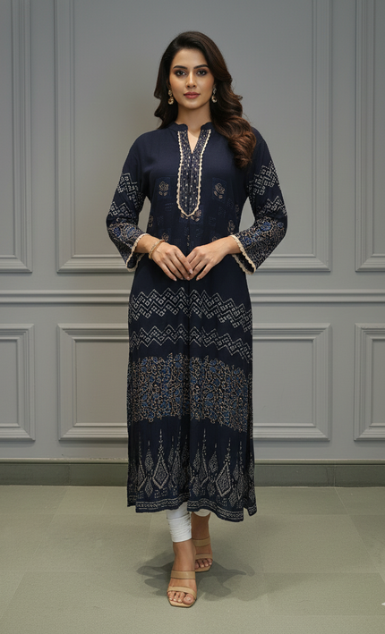 Desert Sky Cotton Kurti