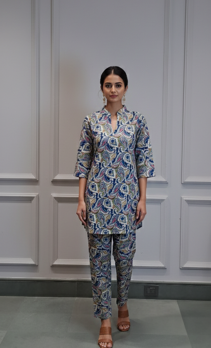 Tropical Whimsy Printed Co-ord