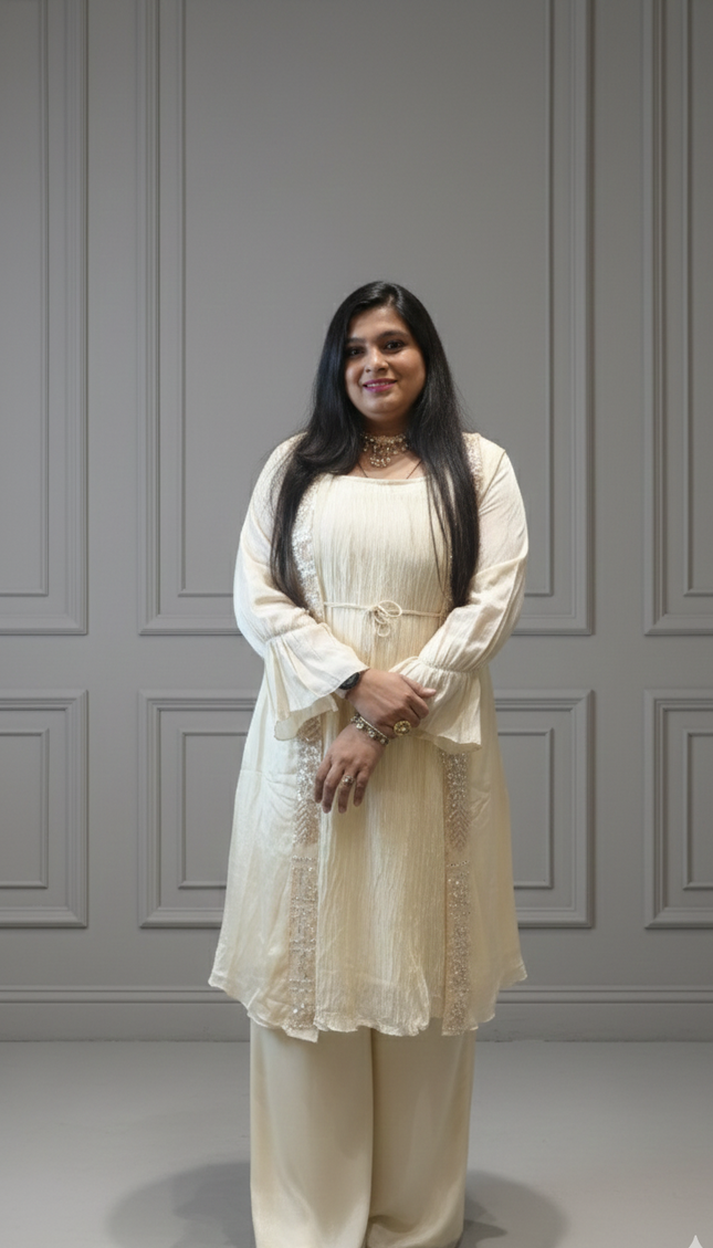 Lemon Yellow Cotton Co-ord Set | Summer Chic Two-Piece Outfit