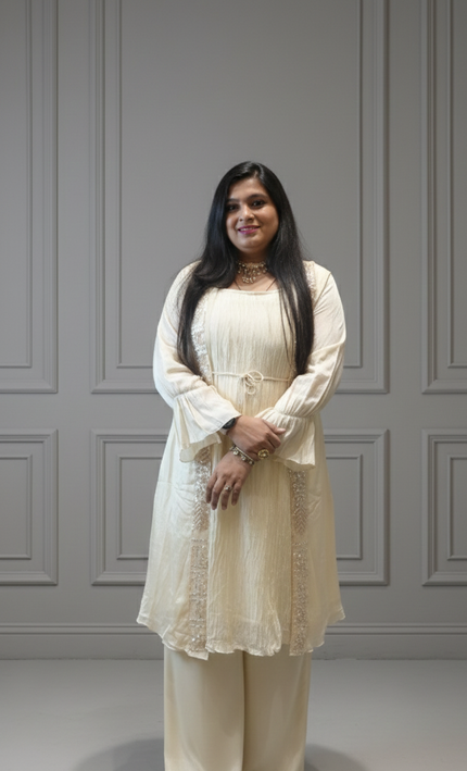 Lemon Yellow Cotton Co-ord Set | Summer Chic Two-Piece Outfit