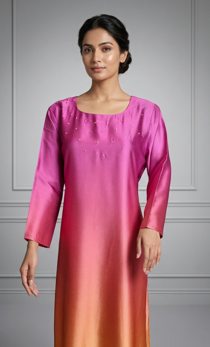 Sunset Ombre Glow Frock