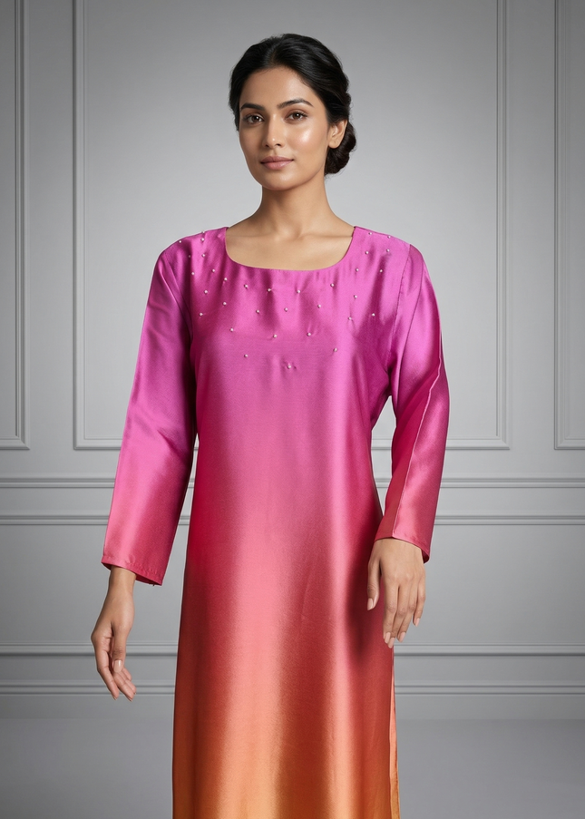 Sunset Ombre Glow Frock