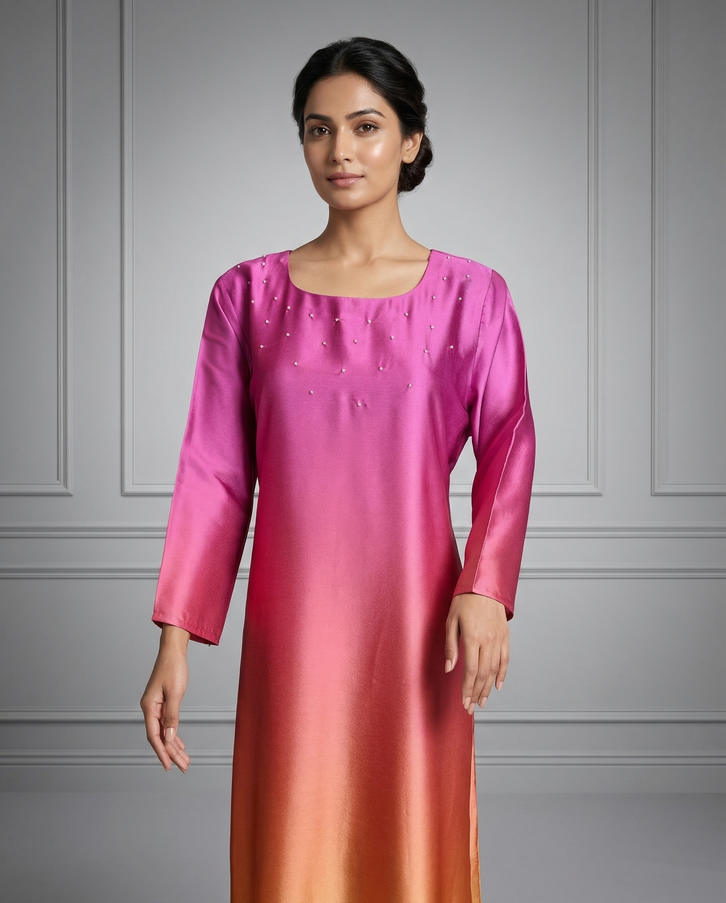 Sunset Ombre Glow Frock