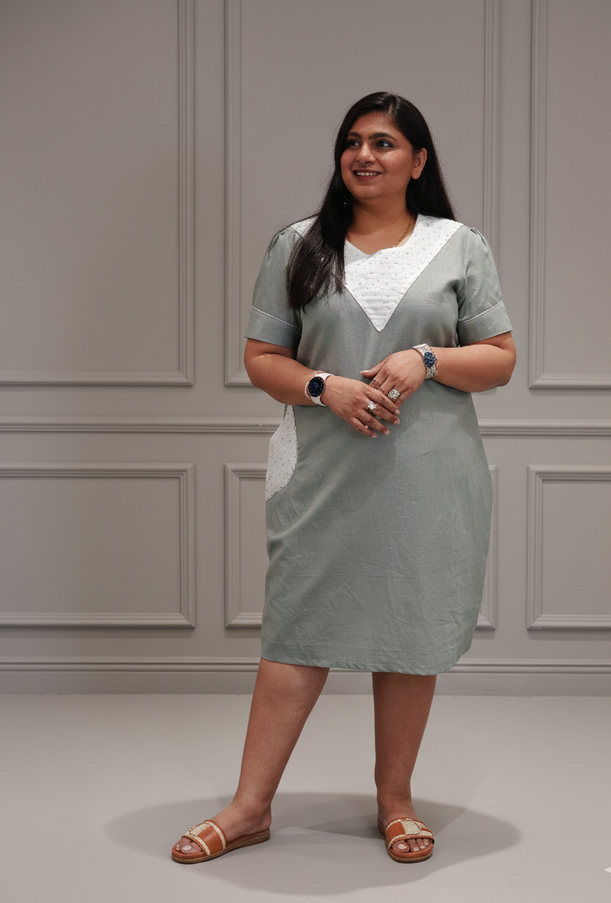 Ashen Grey Frock