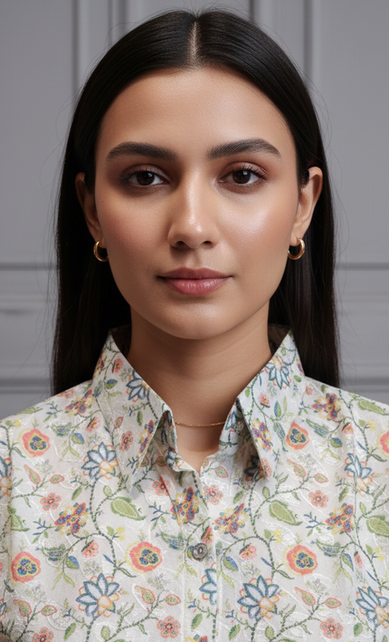 Cream Blossom Cotton Fusion Set