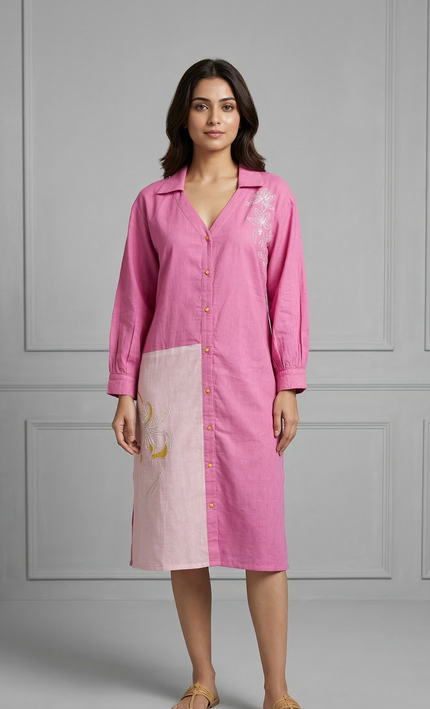 Flora Pink Dress