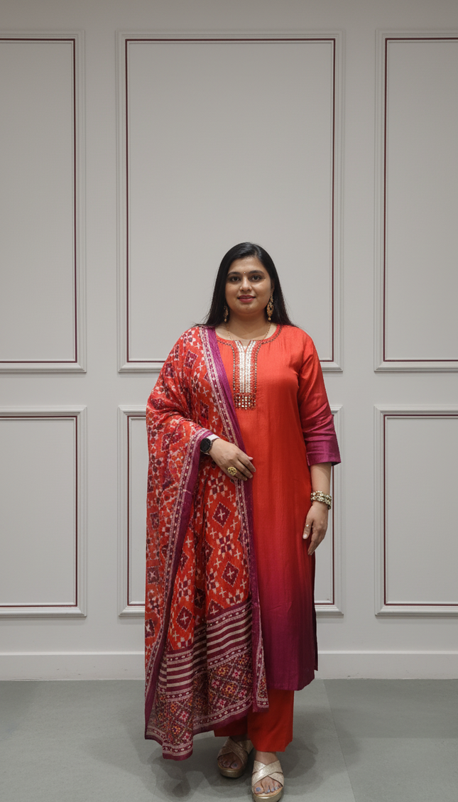 Red Punjabi Suit – Vibrant & Elegant Ethnic Wear for Women