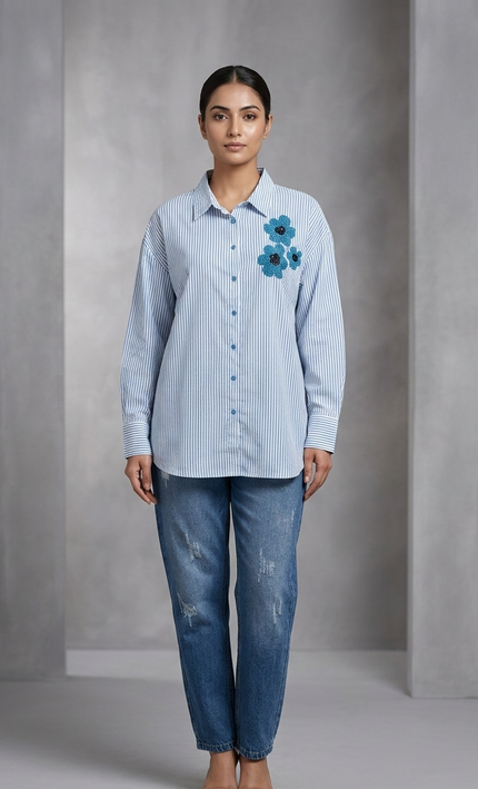 The Mira Contrast Kurti