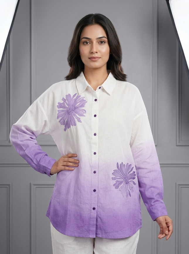 The Lavender Mist Linen Co-ord Set