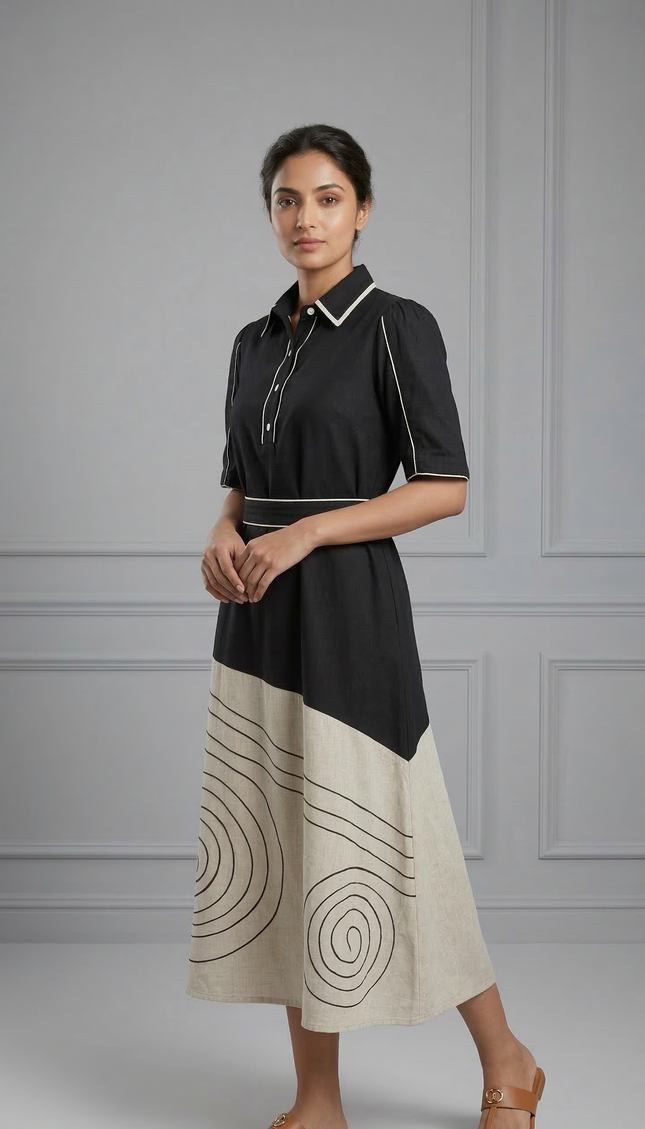 Midnight Curve Dress