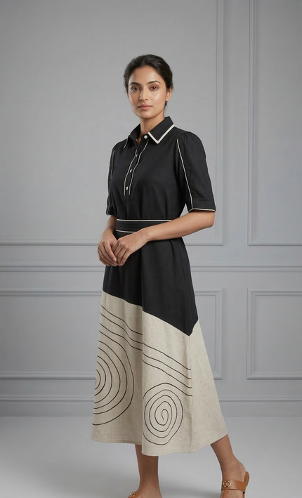 Midnight Curve Dress