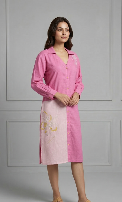 Flora Pink Dress