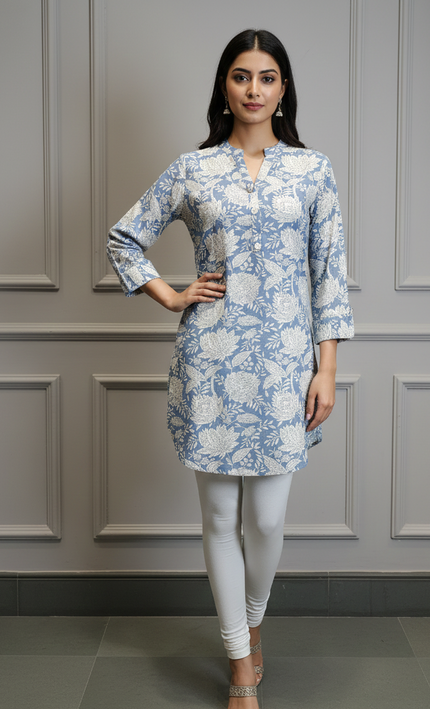 Floral Breeze Short Top