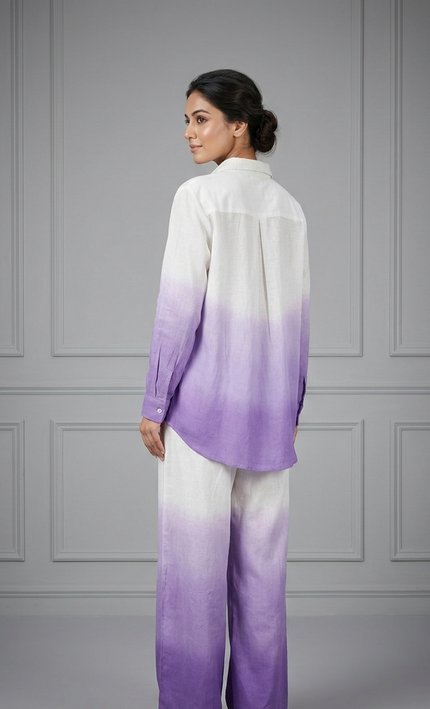 The Lavender Mist Linen Co-ord Set