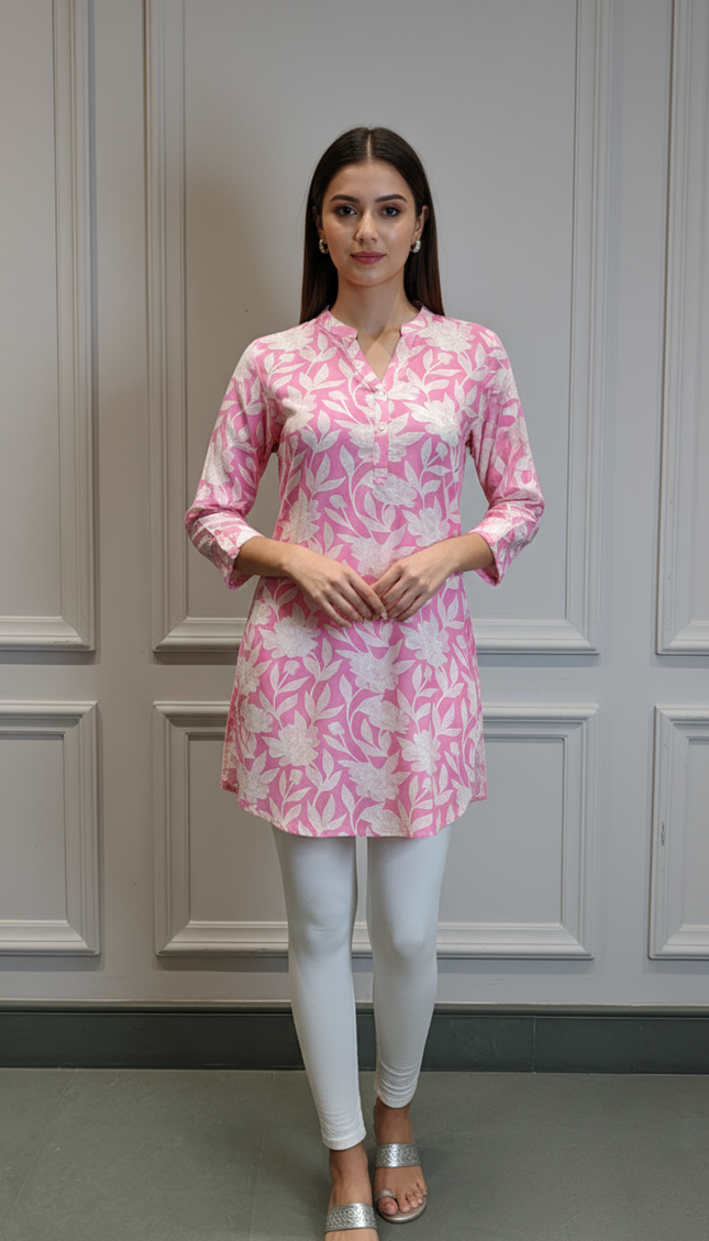 Pink Petal Short Top