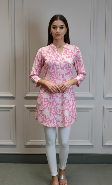 Pink Petal Short Top