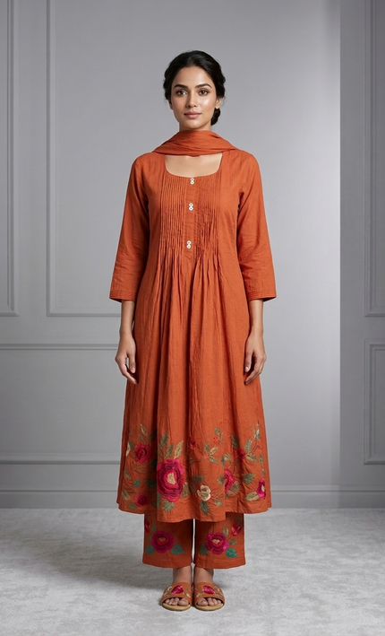 The Marigold Punjabi Suit