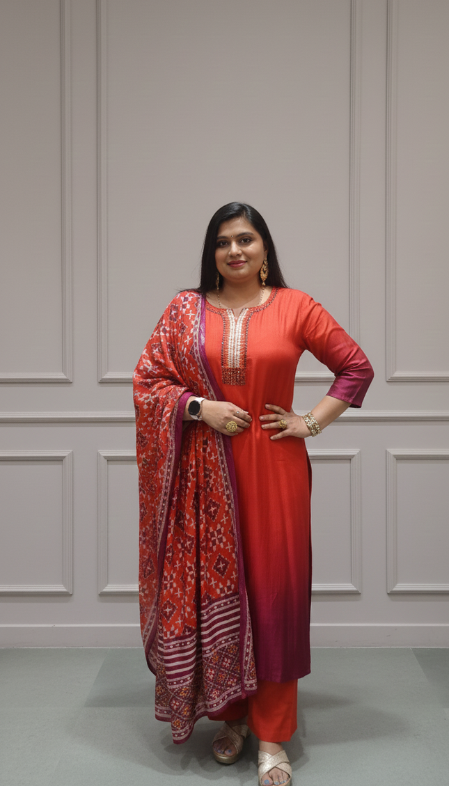 Red Punjabi Suit – Vibrant & Elegant Ethnic Wear for Women