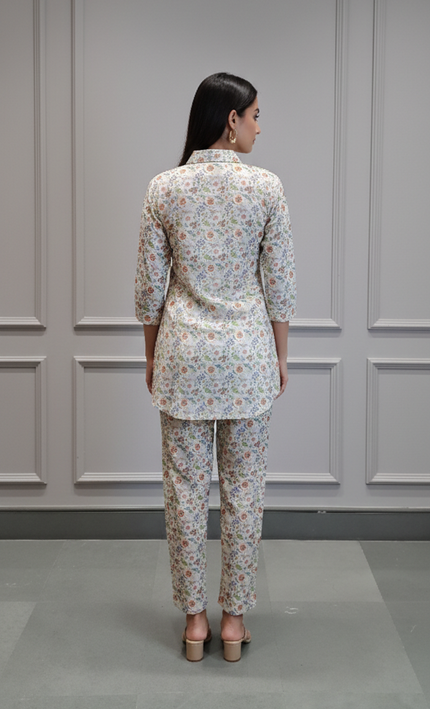 Cream Blossom Cotton Fusion Set