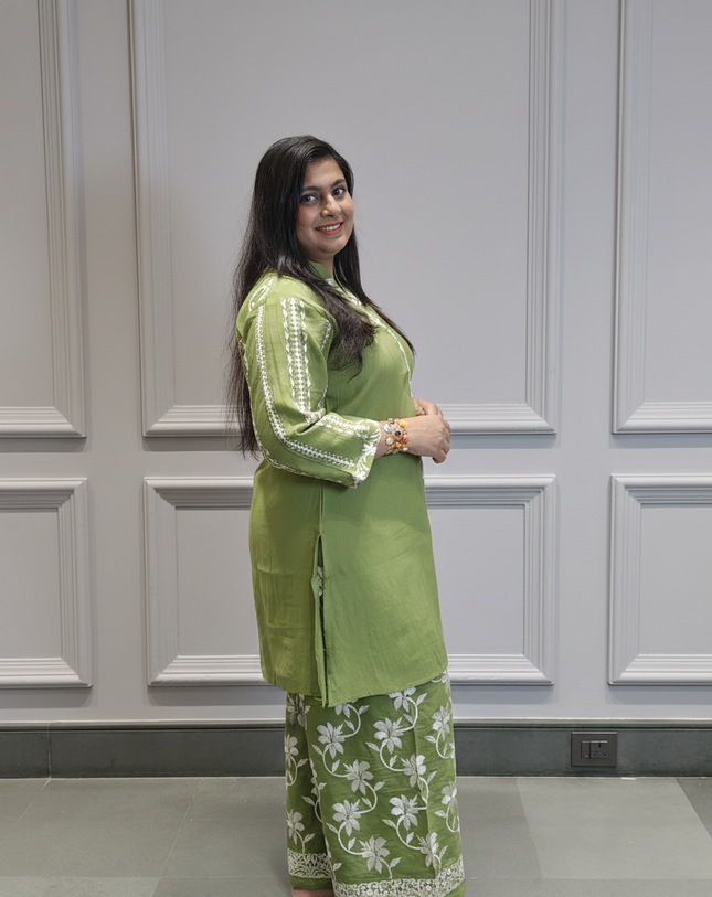 Embroidered Coord set