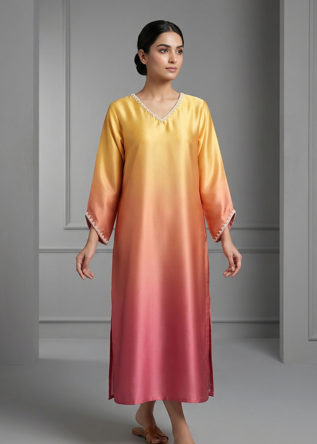 Sunset Ombre Glow Frock