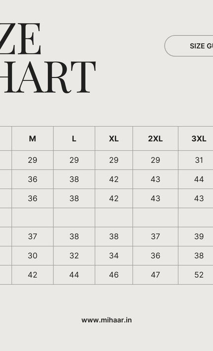 Ivory & Rust Embroidered Panel Co-ord Set