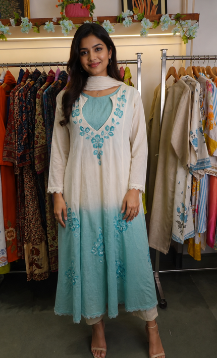 Gracefully Crafted and Effortlessly Elegant this 4Piece Suit For Women