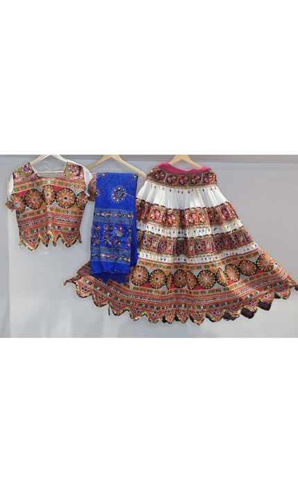 LuxeLatkan Mirror Work Chaniya Choli Set