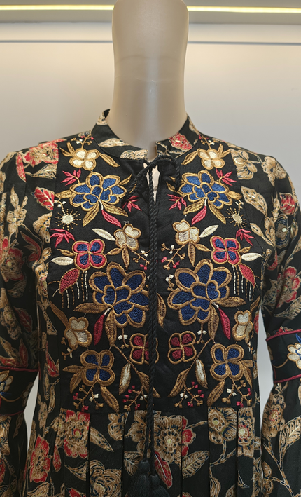 Wildflower Black Frock