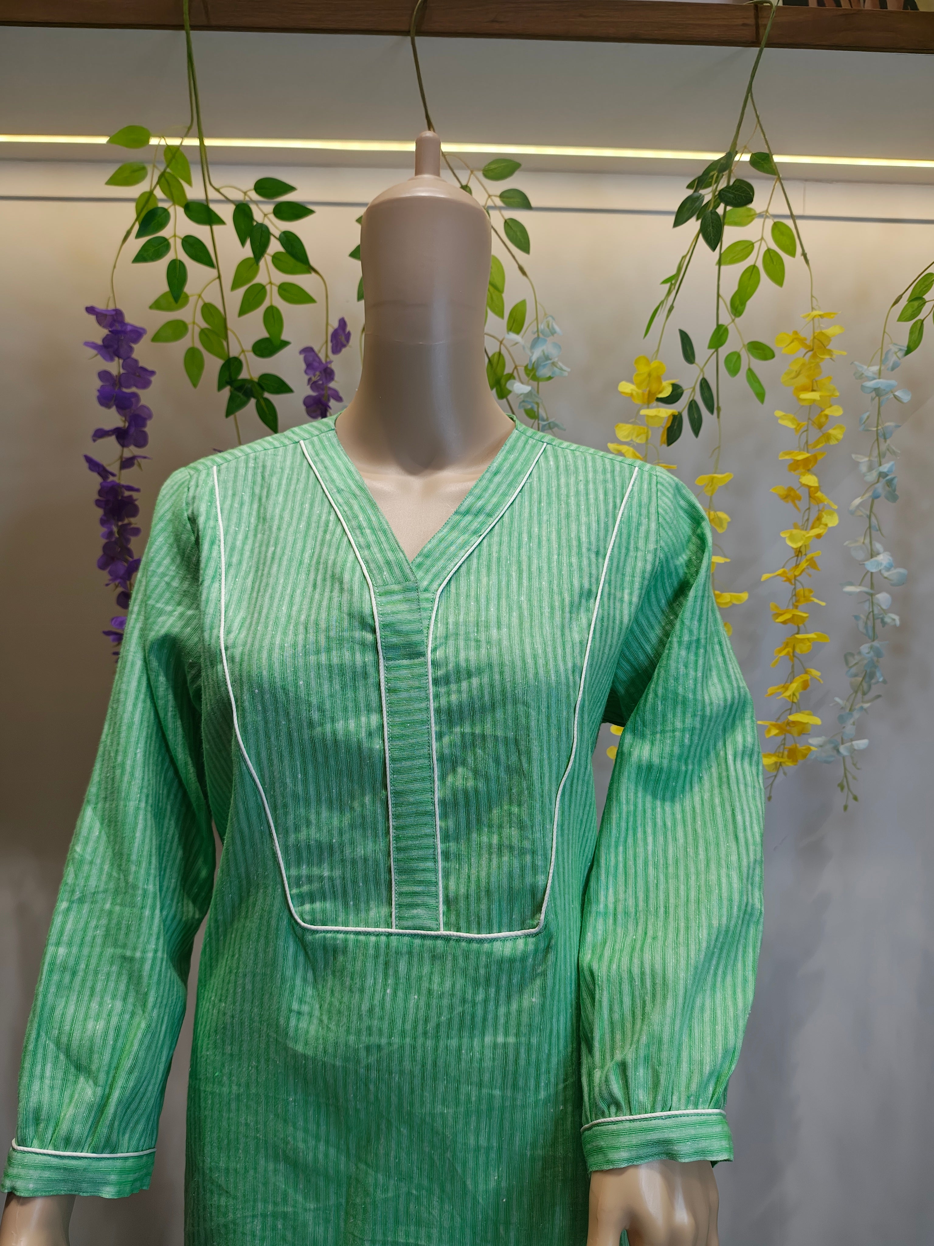 Mint Meadow Short Cotton Top – Fresh, Free-Spirited & Everyday Ready