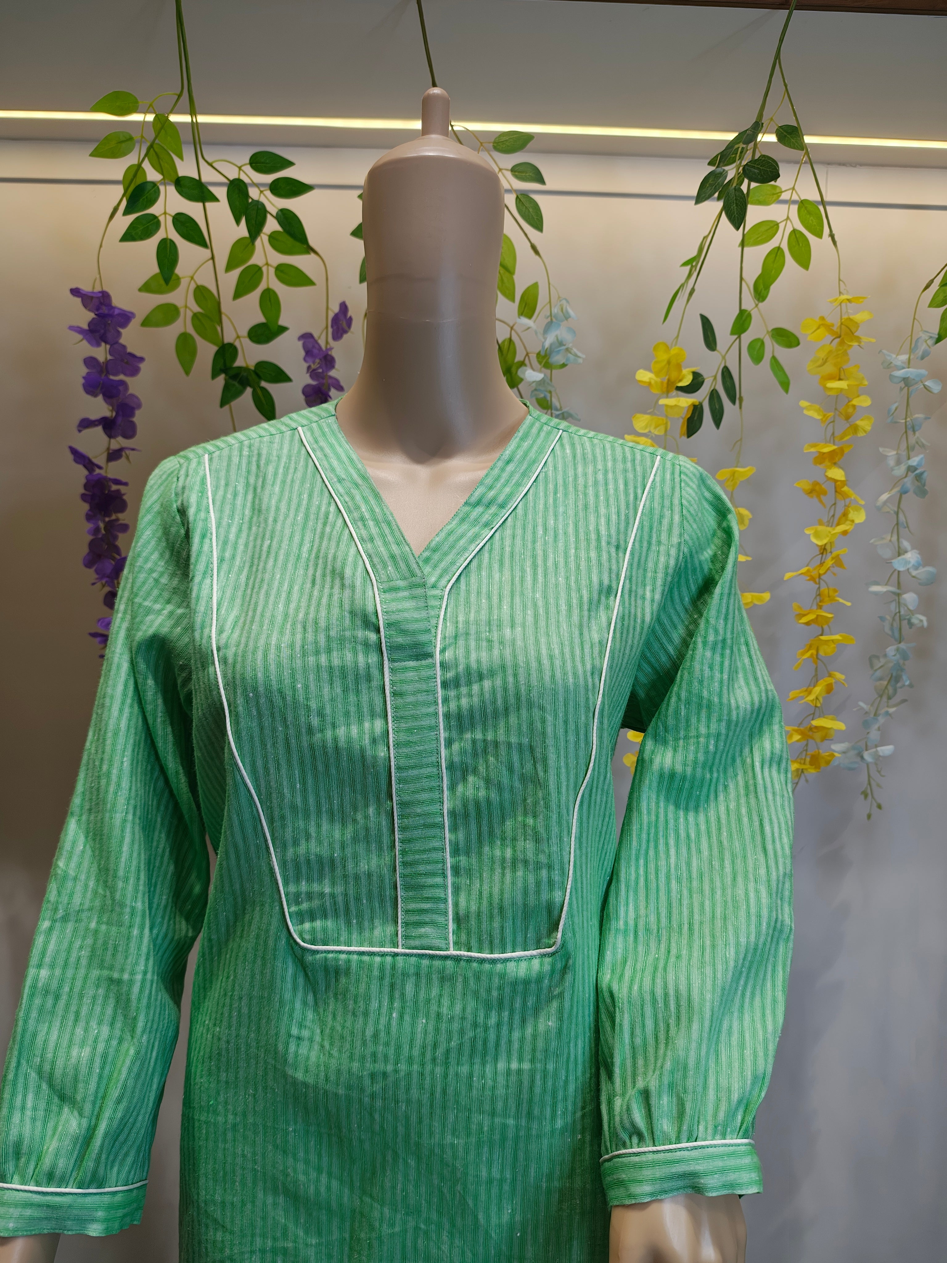 Mint Meadow Short Cotton Top – Fresh, Free-Spirited & Everyday Ready