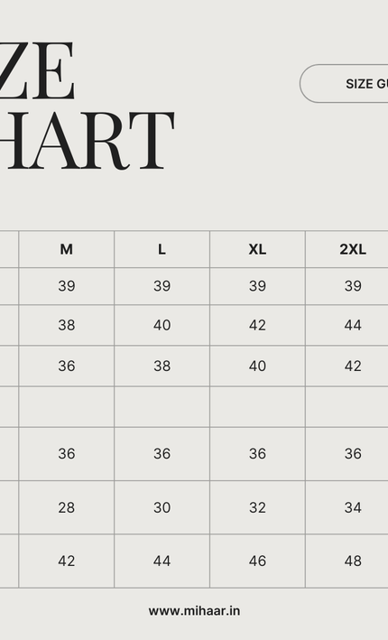 Cream Embroidered Co-Ord Set for Women