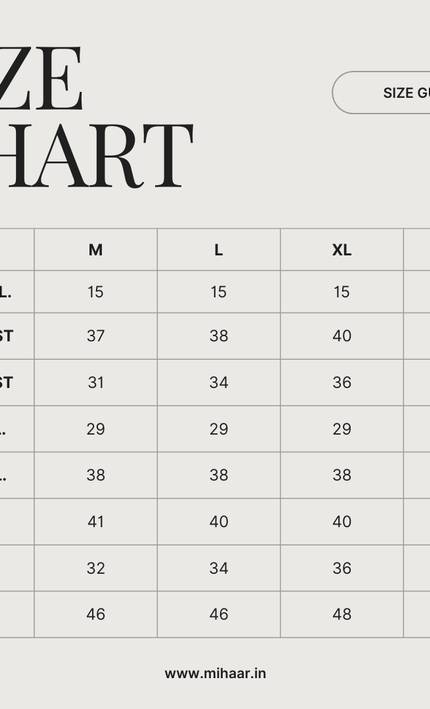 Off-White Tissue & Twill Net Indo-Western Co-Ord Set