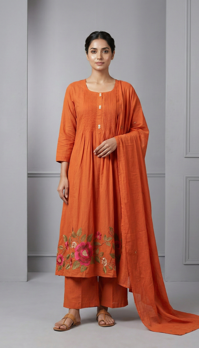 The Marigold Garden Punjabi Suit