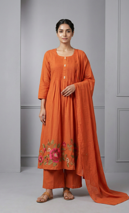 The Marigold Punjabi Suit