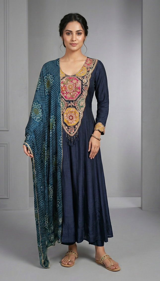 The Midnight Royal Punjabi Suit